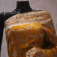 “The Golden Yellow” Premium Banarasi Silk Saree