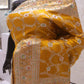 “The Golden Yellow” Premium Banarasi Silk Saree