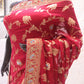 “The Rouge Pink” Premium Banarasi Chiffon Saree