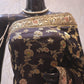“The Raven Black” Premium Banarasi Silk Saree