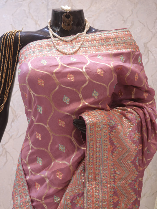 “The Lilac” Premium Designer Saree