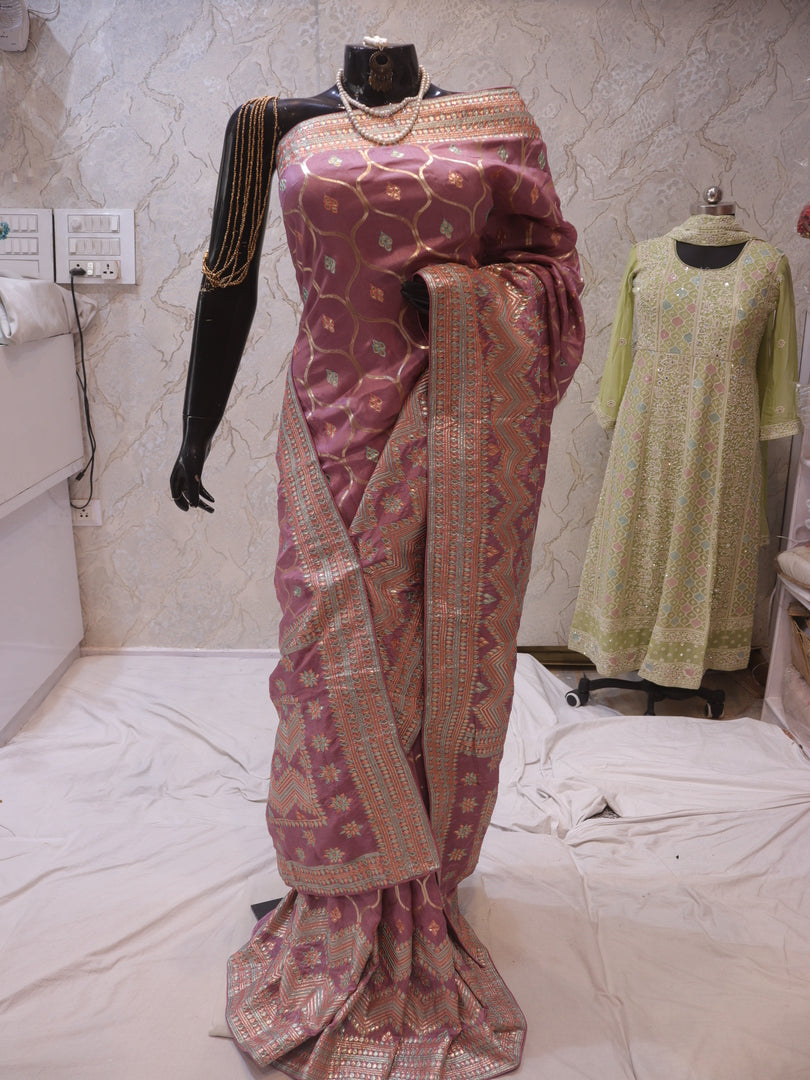 “The Lilac” Premium Designer Saree