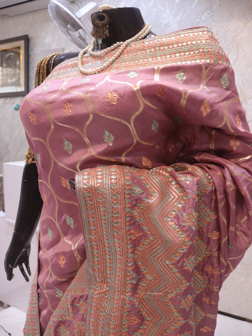 “The Lilac” Premium Designer Saree