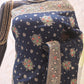 “The Midnight Blue” Premium Banarasi Chiffon Saree