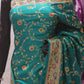 "The Persian Green" Premium Banarasi Silk Saree