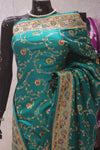 "The Persian Green" Premium Banarasi Silk Saree