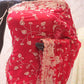 “Royal Elegance Fendi Fabric Saree in Raspberry Sorbet”