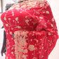 “Royal Elegance Fendi Fabric Saree in Raspberry Sorbet”