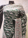 “The Green Moissanite” Premium Banarasi Silk Saree