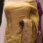 "The Antique Gold" Premium Luxurious Handcrafted Saree