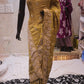 "The Antique Gold" Premium Luxurious Handcrafted Saree