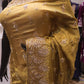 "The Antique Gold" Premium Luxurious Handcrafted Saree