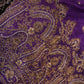 “The True Purple” Premium Handcrafted Designer Saree