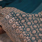 “The Cerulean Blue” Premium Designer Saree