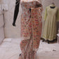 “The Raven White” Premium Pashmina Silk Saree