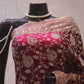 “The Mulberry Splash” Premium Designer Saree