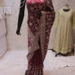 “The Mulberry Splash” Premium Designer Saree