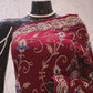 “The Deep Maroon” Premium Handcrafted Designer Saree