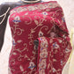 “The Deep Maroon” Premium Handcrafted Designer Saree