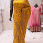 “The Sunflower Yellow "Premium Designer Saree
