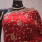 “The Pure Red” Premium Designer Saree