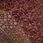"The Dark Burgundy" Vol 3 Bridal Saree with Veil