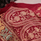 “The Raspberry Sorbet” Premium Rajwadi Saree