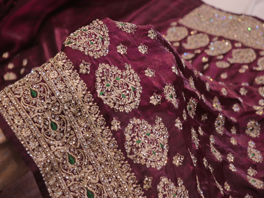 “The Wine” Premium Designer Saree