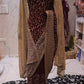 "The Dark Burgundy" Vol 3 Bridal Saree with Veil
