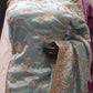 "The Ice Blue" Premium Designer Saree