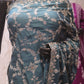 “The Columbia Blue” Premium Designer Saree