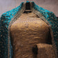 “The Golden Petals” Vol 5 Premium Designer Saree with Veil