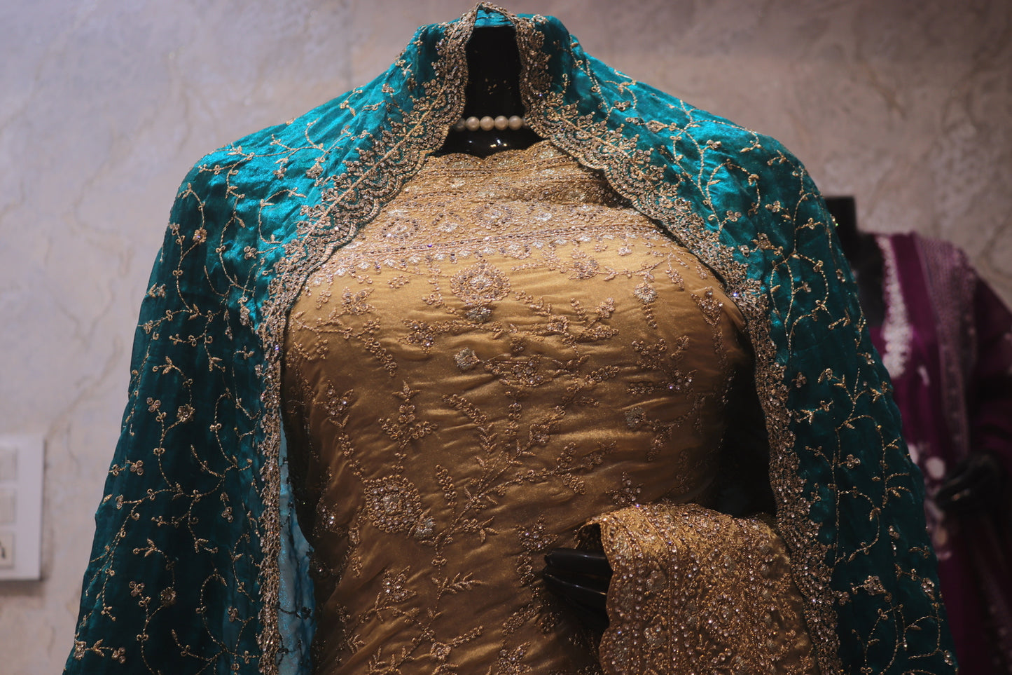 “The Golden Petals” Vol 5 Premium Designer Saree with Veil
