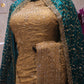“The Golden Petals” Vol 5 Premium Designer Saree with Veil
