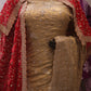 “The Golden Petals” Vol 4 Premium Designer Saree with Veil