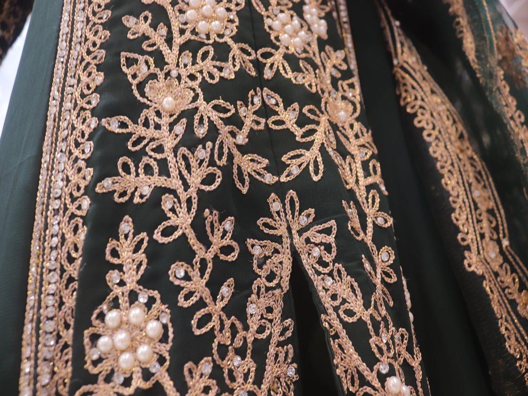 The Designer Pakistani Long Koti Style Ready to Wear Dress