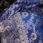 "The French Blue" Premium Bridal Banarasi Silk Saree