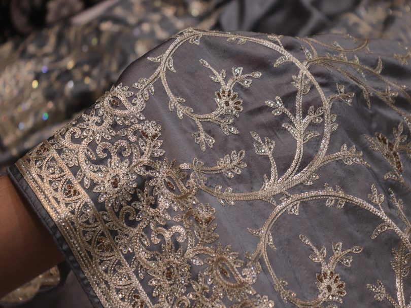 “The Silver Lining” Premium Designer Saree