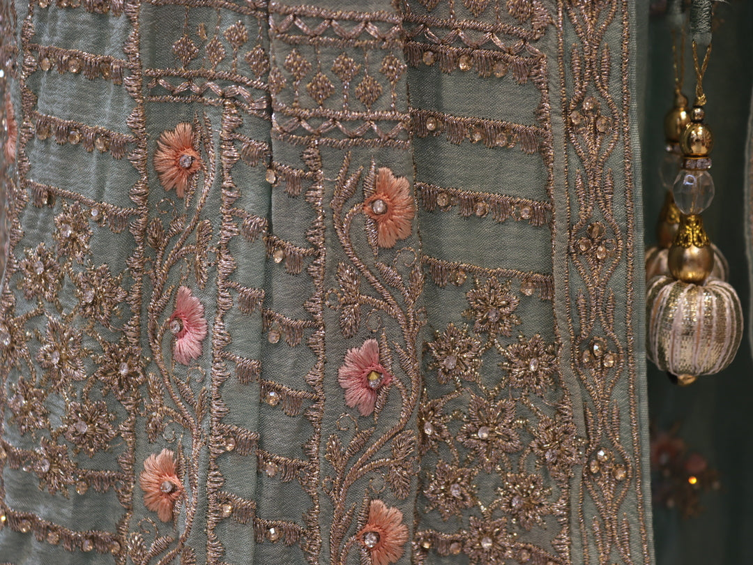 The Designer Luxury Shrug Style Ready to Wear Dress