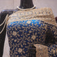 “The Aquamarine Blue” Premium Designer Saree