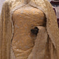 “The Golden” Premium Designer Saree with Veil
