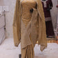 “The Golden” Premium Designer Saree with Veil