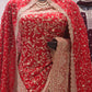“The Bridal Red” Premium Designer Saree with Veil