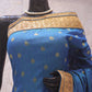“The Sea Blue” Premium Designer Saree