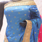 “The Sea Blue” Premium Designer Saree