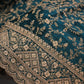 “The Peacock Blue” Premium Designer Saree with Veil
