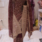 "The Dark Burgundy" Vol 2 Bridal Saree with Veil
