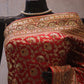 "The Carmine Red" Premium Banarasi Silk Saree