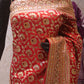 "The Carmine Red" Premium Banarasi Silk Saree