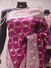 “The Russian Violet” Premium Banarasi Silk Saree
